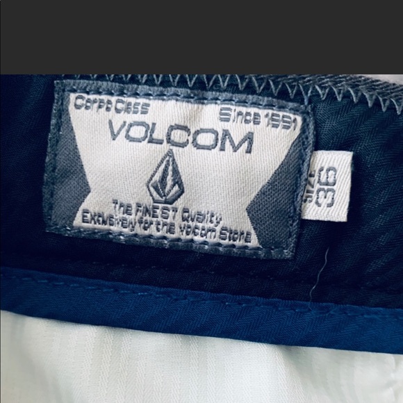 Volcom Men’s Shorts Size 36 Charcoal Gray Color - Picture 4 of 9